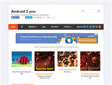 Tablet Screenshot of android2you.com